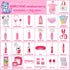 33Pcs Set 3 4 5 6-8 Pet Doctor Kit for Toddlers - Dress Up Costume & Pretend Doctor Play with Cat Toy, Stethoscope