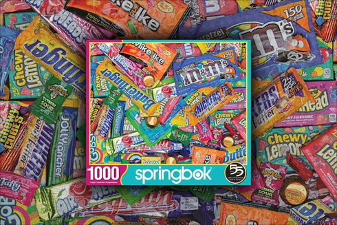 Sweet Tooth Jigsaw Puzzle - 1000 Pieces by Springbok - Made in USA