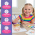 5 12 1 15 Water Coloring Book for Beginners Painting Kits for Kids Ages and up. Watercolor Book with Paint Palettes