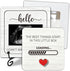 Ivory White Wooden Pregnancy Announcement, Something Beautiful Is Loading, Ultrasound Frame Keepsake