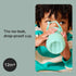Tommee 9oz 1-3, Pack 2 Tippee Insulated Sporty Spout Toddler Water Bottle, No Spill, Sippy Cups for Toddlers Two-Piece