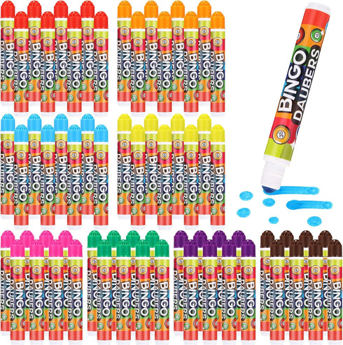 Crtiin 80 Pcs Daubers Dot Markers Set 12ml /0. 4oz Each, 8
