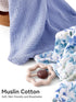 2 Pack(Blue TILLYOU Muslin Changing Pad Cover for Baby Girls Boys, Soft and Breathable Cotton Diaper Changing Table