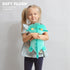 Onsoyours Chubby Dragon Stuffed Animal, Adorable Plushies Soft Huggable Plush Pillow for Kids (Cyan Dragon, 10")