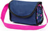 Bayer Design Dolls Pram Cosy - Blue, Pink, Hearts, Includes Blanket & Shoulder Bag, Fits Dolls Up to 18"