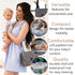 Portable Changing Pad - Waterproof Diaper Changing Mat - Foldable Diaper Changing Clutch Kit