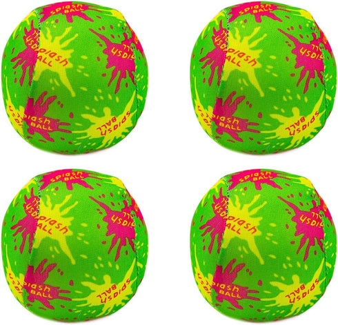 Super Z Outlet Water Splash Balls for Pool, 12 Pack - Summer Beach Soaking Games & Fun Children Party Activities