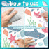 5 58 Ocean Animals Wall Decals - Sheets Pcs Under The Sea Theme Wall Decor Peel and Stick Ocean Wall Stickers for Home