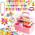 FUNZBO 800+ Pop Beads - Snap Bead Kits for Toddlers, Jewelry Making Kit for Girls, Arts and Crafts for Kids