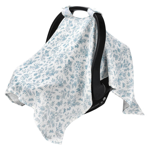 SERAPHY 100% Muslin Cotton Car Seat Covers for Babies - Universal, Breathable