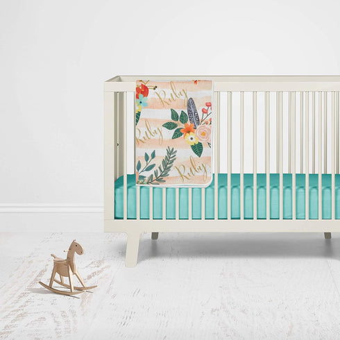 WolfeDesignPDD Baby Blanket Personalized - Babies Blanket, Custom Baby Blanket, Babies Gifts - Personalized Swaddle
