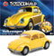 Airfix Quickbuild Volkswagen Beetle Yellow Brick Building Model Kit in Multicolor