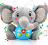 STEAM Life Baby 3-6 Months Boy Gifts, Musical Plush Elephant Toys for Newborn Toddler, Light Up Stuffed Animal