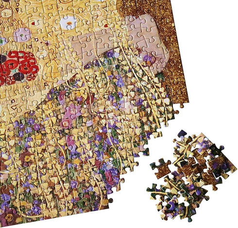 The Kiss by Gustav Klimt Puzzle for Adults 1000 Piece Art Jigsaw Puzzle - Moruska Museum Collection