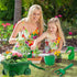 Set 10pcs Wheelbarrow Set Summer 2 3+ Duckura Kids Gardening Tools - for Kids with Shovel, Rake, Leaf Rake, Outdoor