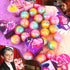 Dreunsto 30 Pack Valentines Day Gifts for Kids with Galaxy Slime, Valentine Classroom Exchange Prizes, Slimes Stress