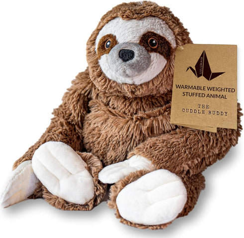 Plush Weighted Stuffed Animals - Microwavable Heating Pads for Cramps, Soothing Comfort, 3.5lb