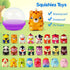 24 Pack Mocoosy Animal Squishy Toys for Kids Party Favors, Easter Basket Stuffers Bulk, Birthday Goodie Bag Stuffers