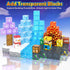 100PCS 3 4 5 6 7 8-12 Large Magnetic Blocks-Build Mine Magnet World Ice Mine Sword Toddlers Toys for Kids Magnet