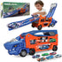 Dinosaur Truck Toys for Kids 3-5 - Transporter Carrier Truck with 6