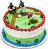 DecoSet 3 Set, Batter Up Piece Decorations Cake and Cupcake Toppers for Baseball Themed Birthdays, Celebrations