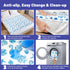 MOEMOE BABY Waterproof Potty Training Bed Pads, No-Slip Absorbent Toddler Mattress Protector Pee Pads for Kids