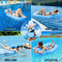 Hammock Swimming SEGOAL Pool Floats Inflatable Floating Lounger Chair Water Raft Ring Pool Float, Lightweight Single