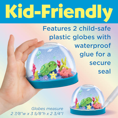 2 6+) Creativity for Kids Make Your Own Water Globes: Mermaids Kit | Sculpt, Decorate & Shake DIY Snow Globes | Fun