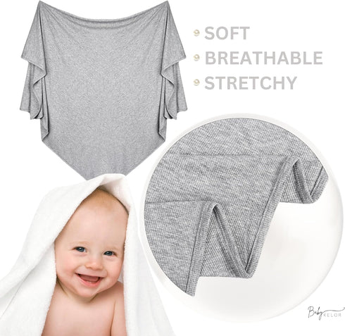 Soft Baby Swaddle Blankets, 45’’ x 45’’
