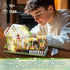 Husalari Set, 12+ (1188pcs) Flower House Building Block for Adults, Garden Architecture Building Toy with LED