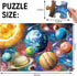 Kids,48 3-5,Preschool 4-8 Jumbo Floor Puzzle for Piece Solar System Planet Large Jigsaw Puzzles for Toddler Ages