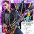 12 Pieces Inflatable Instruments Party Props Set, Rock Star Toy Blow Up Guitars, Saxophone, Bass, Microphones for 80s