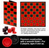 24 (12 12- 15x15 Inches Kangaroo - Multiplayers Strategy Checker Board Game for Kids & Adults - Portable Educational