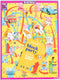 Block Party Board Game for Kids - Fun Easy to Learn Ups and Downs Game for 2-4 Players, Ages 3+
