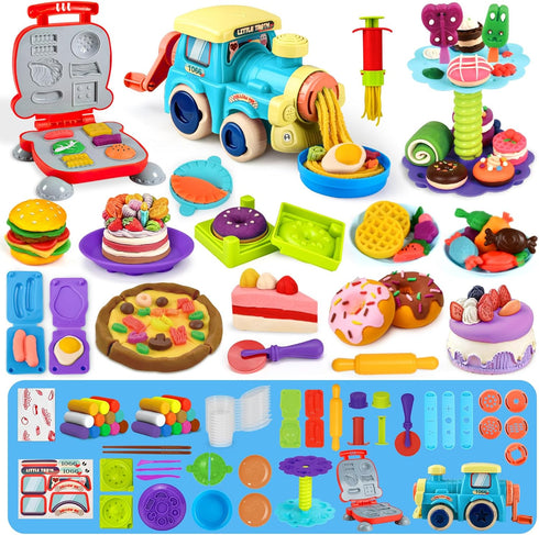 85 PCS 3 in 1 Dough Sets for Kids Ages 3-4-8, Art