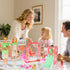 Playset 7 3-12 ebuddy Family Dolls with Slide Swing and Baby Stroller - People, Pets & Accessories for Years Old