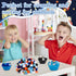 236pcs Space Sensory Bin Filler Fine Motor Toys Astronaut Spaceship Sensory Bin Items Astronauts Saturn Moon Mars Earth
