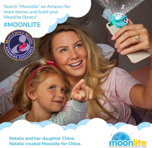 Moonlite Storybook Reels for Flashlight Projector, Kids Toddler, Goodnight Moon Story Reel Pack for 12 Months and Up