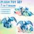 7 Set 16 Inch 4 2 Mommy's Deekin Pcs Dragon Toy Large Dragon Stuffed Animal with Baby Plush and Eggs in Belly Dinosaur