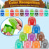 Learning Toys for 1,2,3 Year Old Toddlers, 20Pcs Safari Animals Toys for Montessori Counting & Matching Games