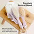Wooden Baby Hair Brush for Toddler Girls, Boys - Cradle Cap Brush for Babies, Soft Goat Bristles, Perfect Gentle Scalp