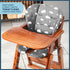 Todays Kids Baby High Chair Cover Pad - Cushion for Wooden high Chairs, High Chair Cover Replacement, Machine Washable