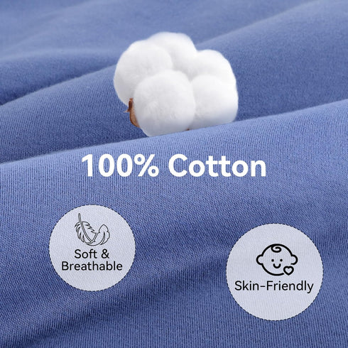 Exzzzllent 3-6 100% 2-Way Baby Transition Sleep Sack Months Cotton Warm Thick Transition Swaddles for Newborns Infant