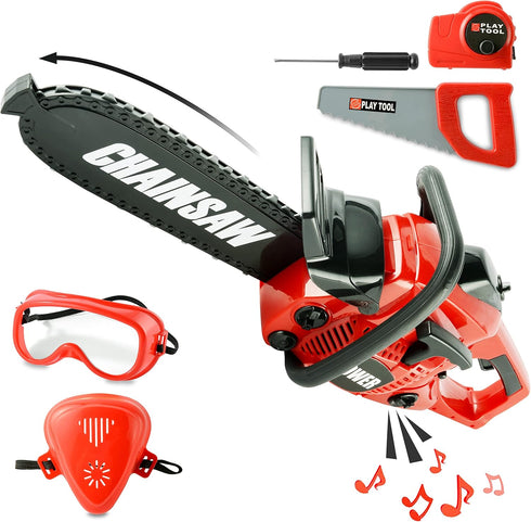 Toy Choi's Toy Chainsaw - Chainsaw Toy for Kids Power Tool Set