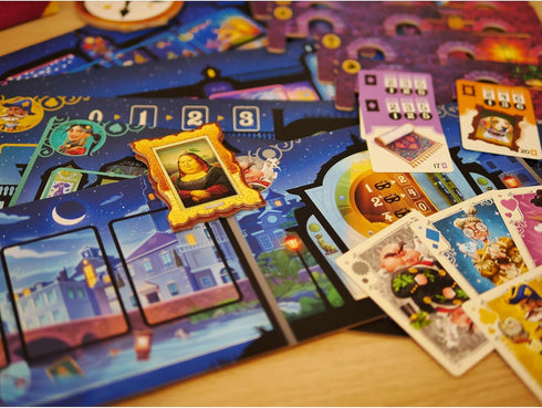 Mighty Boards Pinched! 14+, 2-5 : - Heist Board Game, Mastermind A Manor Burglary, Blends Bluffing Guessing