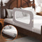 Bed Rail for Toddlers, Adjustable Foldable Guard for Kids, Height Adjustable Bed Rail for Twin, Full, Queen & King Beds