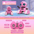 6+ Robot Toys for Boys and Girls, Rechargeable Remote Control Robot with Auto-Demonstration, Light Projection, Dance