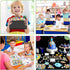 Haooryx 60Pcs Solar System Mini Eraser - Novelty Outer Space Pencil Erasers for Student Homework Rewards