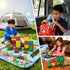 Tiles,42PCS 3+,Magnet Magnetic Magnetic Building Blocks with Metal Storage Box,Magnetic Tiles for Kids Ages Tiles