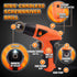 JOY TOWN Set JoyTown Kids Real Power Drill Electric Cordless Drill Tool Kit for Children with Interchangeable Bits